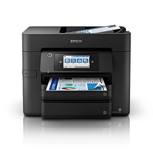 Epson Workforce Pro WF-4830DTWF 4v1 podnikové inkoustové multifunkční zařízení (tiskárna, skener, kopírka, fax, ADF, WiFi, Ethernet, NFC, plně duplex, samostatné kazety, DIN A4) černá - EDV-Guru (Guru e.U.)