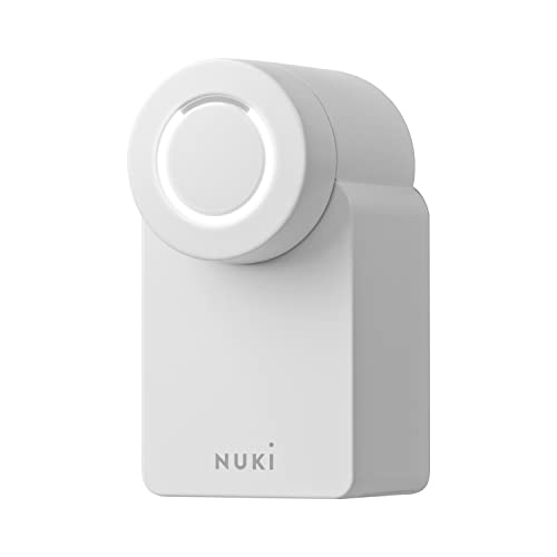 Nuki Smart Lock 3.0, serratura intelligente per accesso senza chiave senza conversione, serratura elettronica aggiornabile, certificata AV-TEST, bianco - EDV-Guru (Guru e.U.)