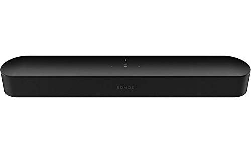 Sonos Beam Smart Soundbar, nero - Soundbar TV compatta per televisione e streaming musicale con WiFi, controllo vocale Alexa, Assistente Google e HDMI ARC - Altoparlante per musica e TV compatibile con AirPlay - EDV-Guru (Guru e.U.)