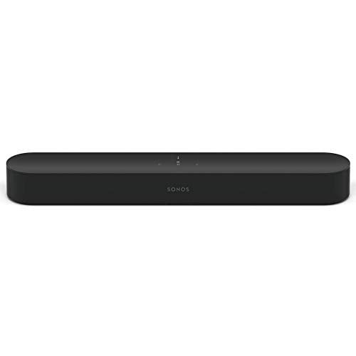 Sonos Beam Smart Soundbar, nero - Soundbar TV compatta per televisione e streaming musicale con WiFi, controllo vocale Alexa, Assistente Google e HDMI ARC - Altoparlante per musica e TV compatibile con AirPlay - EDV-Guru (Guru e.U.)