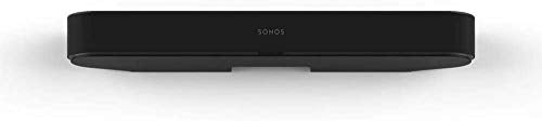 Sonos Beam Smart Soundbar, nero - Soundbar TV compatta per televisione e streaming musicale con WiFi, controllo vocale Alexa, Assistente Google e HDMI ARC - Altoparlante per musica e TV compatibile con AirPlay - EDV-Guru (Guru e.U.)