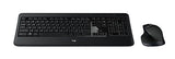 Logitech MX900 Set tastiera e mouse wireless Premium, connessione a 2,4 GHz tramite ricevitore USB, mouse MX con funzione Easy-Switch, tasti retroilluminati, PC/laptop, layout QWERTY NL - Nero - EDV-Guru (Guru e.U.)