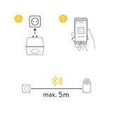 Nuki Bridge, WLAN Bridge, estensione per Smart Lock & Opener, consente la connessione WLAN, blocco della Smart Lock da remoto, estensione per Smart Lock, Alexa, HomeKit, Google, bianco - EDV-Guru (Guru e.U.)