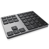 CSL - Bluetooth Numpad - Bezdrátová číselná klávesnice s multifunkčními klávesami - Hliníková klávesnice - 35 kláves - Bluetooth 3.0 - Bezdrátové - kompatibilní s Apple PC Notebook Tablet Laptop - Windows Android iOS - EDV-Guru (Guru e.U.)