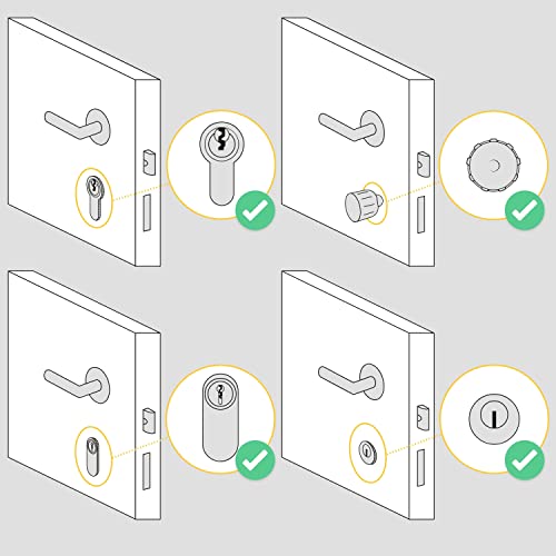 Nuki Smart Lock 3.0, serratura intelligente per accesso senza chiave senza conversione, serratura elettronica aggiornabile, certificata AV-TEST, bianco - EDV-Guru (Guru e.U.)