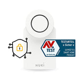 Nuki Smart Lock 3.0, serratura intelligente per accesso senza chiave senza conversione, serratura elettronica aggiornabile, certificata AV-TEST, bianco - EDV-Guru (Guru e.U.)