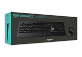 Logitech MX900 Set tastiera e mouse wireless Premium, connessione a 2,4 GHz tramite ricevitore USB, mouse MX con funzione Easy-Switch, tasti retroilluminati, PC/laptop, layout QWERTY NL - Nero - EDV-Guru (Guru e.U.)