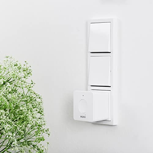 Nuki Bridge, WLAN Bridge, estensione per Smart Lock & Opener, consente la connessione WLAN, blocco della Smart Lock da remoto, estensione per Smart Lock, Alexa, HomeKit, Google, bianco - EDV-Guru (Guru e.U.)