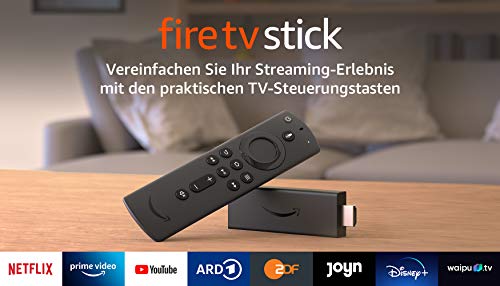 FireTVStick s Alexa Voice Remote (s ovládacími tlačítky TV) | HD streamovací zařízení – EDV-Guru (Guru e.U.)
