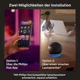 Philips Hue White & Col. Amb. Startovací sada 2 ks LED žárovky E27 vč. chytré tlačítko, 16 milionů barev, stmívatelné, ovladatelné přes aplikaci, kompatibilní s Amazon Alexa (Echo, Echo Dot) - EDV-Guru (Guru e.U.)