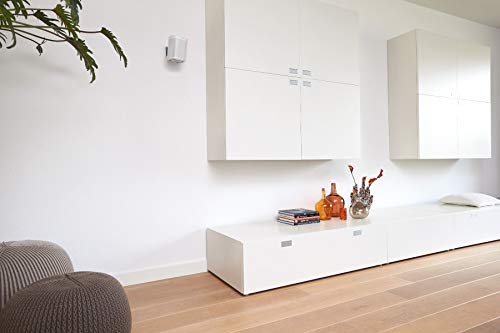 Supporto da parete per altoparlanti Vogels SOUND 4201 per Sonos One (SL) e Play:1, max. 5 kg, inclinabile -30°/+30°, girevole fino a 70° (sinistra/destra), bianco, 1 staffa - EDV-Guru (Guru e.U.)