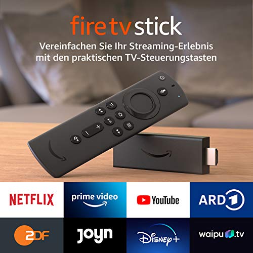 FireTVStick s Alexa Voice Remote (s ovládacími tlačítky TV) | HD streamovací zařízení – EDV-Guru (Guru e.U.)