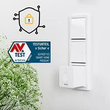 Nuki Bridge, WLAN Bridge, estensione per Smart Lock & Opener, consente la connessione WLAN, blocco della Smart Lock da remoto, estensione per Smart Lock, Alexa, HomeKit, Google, bianco - EDV-Guru (Guru e.U.)