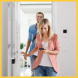 Nuki Opener, serratura elettronica per condomini, comanda l'apriporta del citofono con lo smartphone, apriporta elettrico, è necessario il Nuki Bridge WLAN, Nuki Smart Home - EDV-Guru (Guru e.U.)