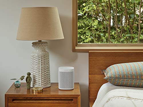 Sonos One SL All-In-One Smart Speaker (potente altoparlante WiFi con controllo app e AirPlay 2 - altoparlante multiroom per streaming musicale illimitato) bianco, senza controllo vocale - EDV-Guru (Guru e.U.)