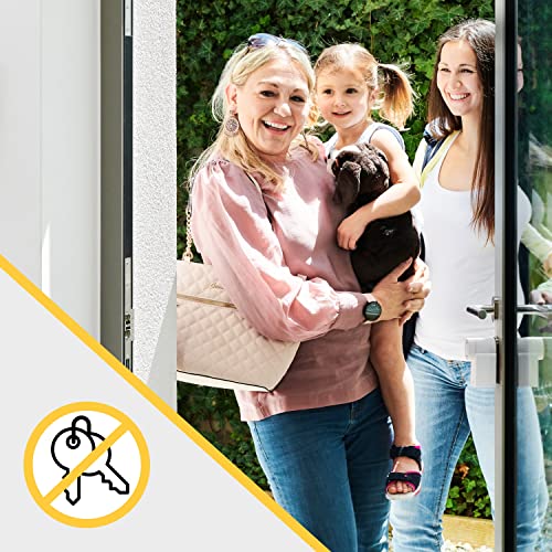 Nuki Smart Lock 3.0, serratura intelligente per accesso senza chiave senza conversione, serratura elettronica aggiornabile, certificata AV-TEST, bianco - EDV-Guru (Guru e.U.)