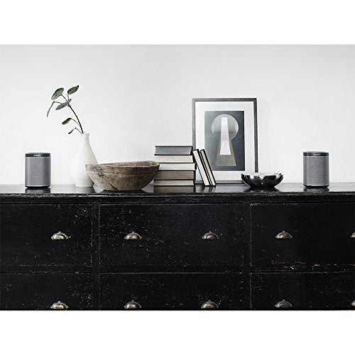 Sonos Play:1 Smart Speaker (altoparlante WLAN compatto e potente per streaming musicale illimitato - altoparlante multiroom resistente all'umidità) nero - EDV-Guru (Guru e.U.)