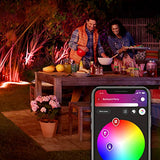 Philips Hue White & Col. Amb. Outdoor Lightstrip 5m, 1650 lm, dimmerabile, 16 milioni di colori, controllabile tramite app, compatibile con Amazon Alexa (Echo, Echo Dot) - EDV-Guru (Guru e.U.)