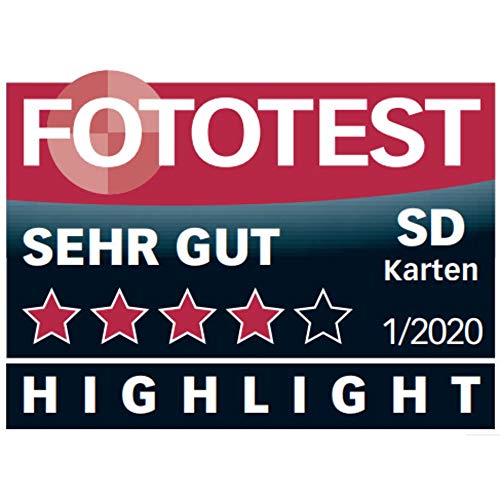 SanDisk Extreme Pro SDXC UHS-I Speicherkarte 128 GB (V30, Übertragungsgeschwindigkeit 170 MB/s, U3, 4K-UHD-Videos, temperaturbeständig) - EDV-Guru (Guru e.U.)