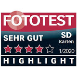 SanDisk Extreme Pro SDXC UHS-I Speicherkarte 128 GB (V30, Übertragungsgeschwindigkeit 170 MB/s, U3, 4K-UHD-Videos, temperaturbeständig) - EDV-Guru (Guru e.U.)