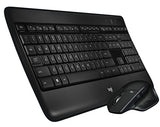 Logitech MX900 Set tastiera e mouse wireless Premium, connessione a 2,4 GHz tramite ricevitore USB, mouse MX con funzione Easy-Switch, tasti retroilluminati, PC/laptop, layout QWERTY NL - Nero - EDV-Guru (Guru e.U.)