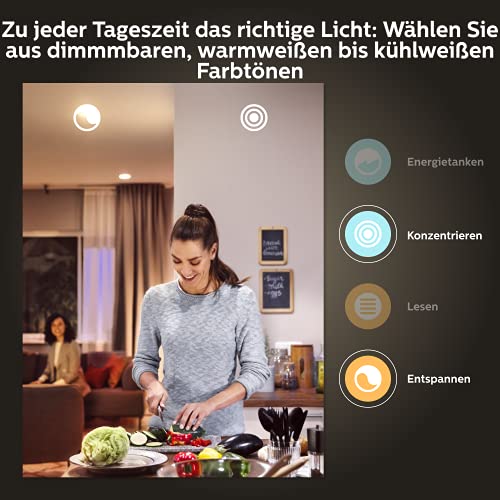 Philips Hue White & Col. Amb. Startovací sada 2 ks LED žárovky E27 vč. chytré tlačítko, 16 milionů barev, stmívatelné, ovladatelné přes aplikaci, kompatibilní s Amazon Alexa (Echo, Echo Dot) - EDV-Guru (Guru e.U.)