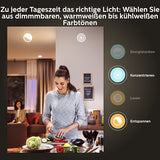 Philips Hue White & Col. Amb. Startovací sada 2 ks LED žárovky E27 vč. chytré tlačítko, 16 milionů barev, stmívatelné, ovladatelné přes aplikaci, kompatibilní s Amazon Alexa (Echo, Echo Dot) - EDV-Guru (Guru e.U.)