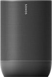 Sonos Move Smart Speaker (altoparlante WiFi e Bluetooth impermeabile con controllo vocale Alexa, Assistente Google e AirPlay 2 - carillon esterno wireless con batteria per streaming musicale) nero - EDV-Guru (Guru e.U.)