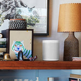 Set Sonos One Smart Speaker da 2 stanze, bianco / nero - Altoparlanti WiFi intelligenti con controllo vocale Alexa e AirPlay - Due altoparlanti multiroom per streaming musicale illimitato - EDV-Guru (Guru e.U.)