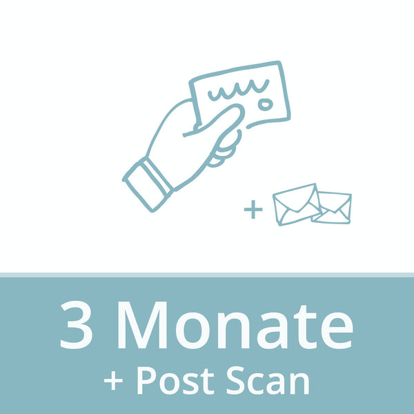 INDIRIZZO AZIENDALE + POST SCAN 3 mesi | 95 € al mese - EDV-Guru (Guru e.U.)