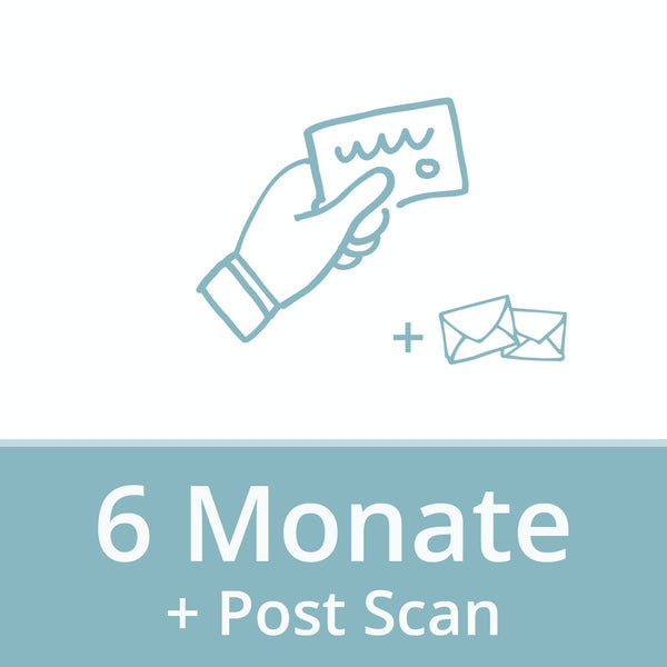 ADRESA SPOLEČNOSTI + POST SCAN 6 měsíců | 85 € za měsíc - EDV-Guru (Guru e.U.)