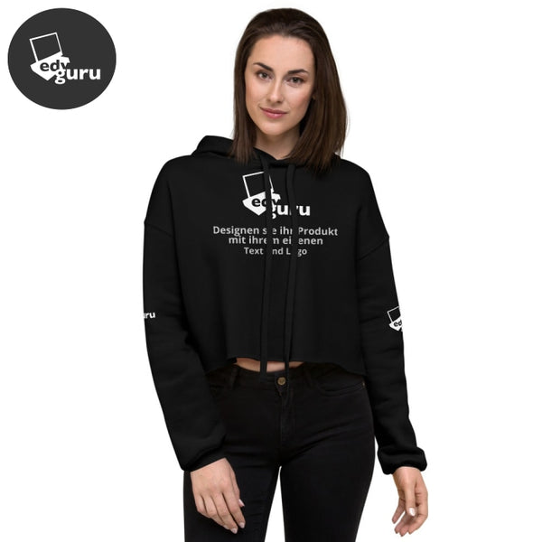 Crop mikina s kapucí S