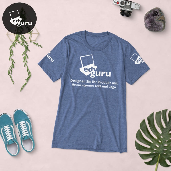 Tričko s krátkým rukávem Blue Triblend / Xs