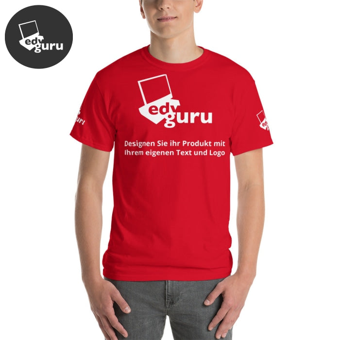 Tričko s krátkým rukávem červené/S