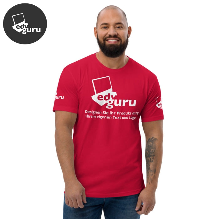 T-shirt a maniche corte rossa / Xs
