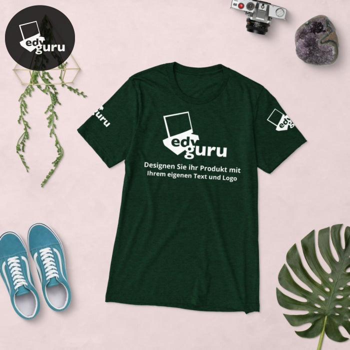 Tričko s krátkým rukávem Emerald Triblend / Xs