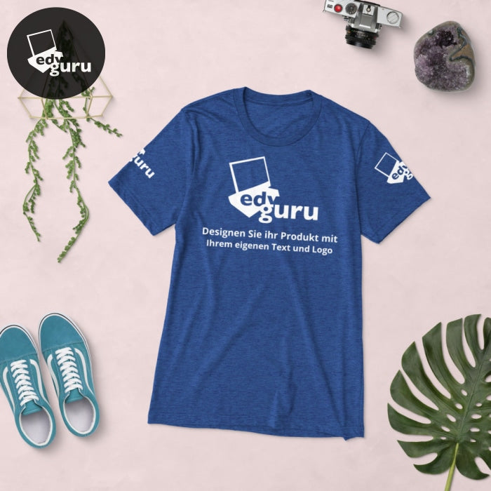 Tričko s krátkým rukávem True Royal Triblend / Xs