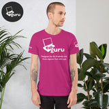 T-shirt unisex a maniche corte berry / S