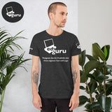T-shirt unisex a manica corta grigio scuro erica / xs