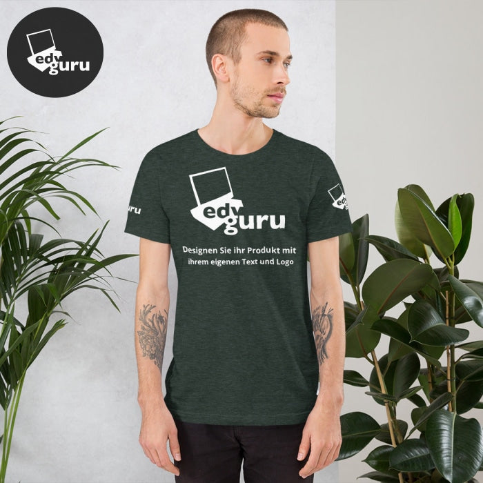 T-shirt unisex a maniche corte Heather Forest / S
