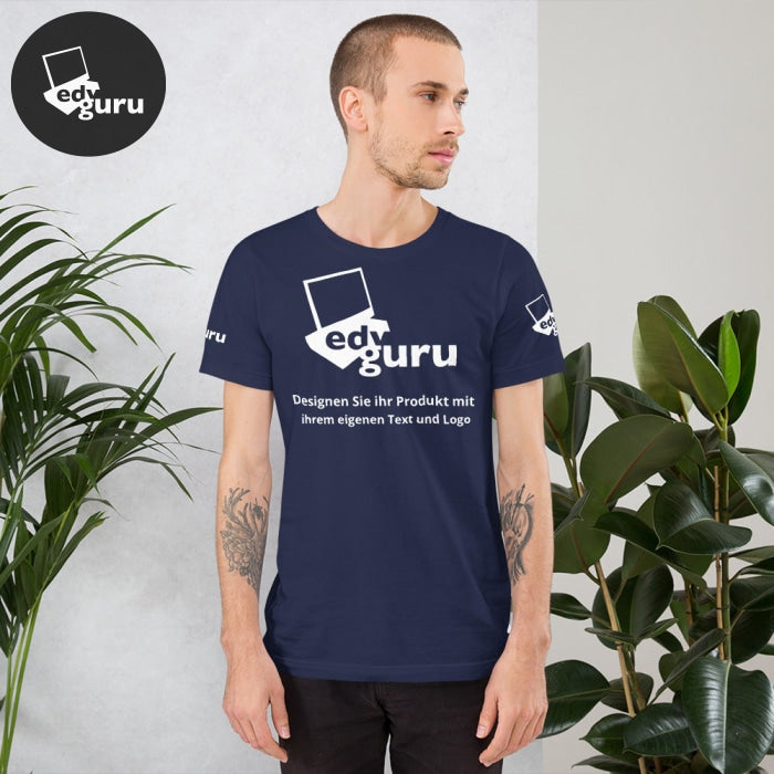 T-shirt unisex a maniche corte Navy / Xs