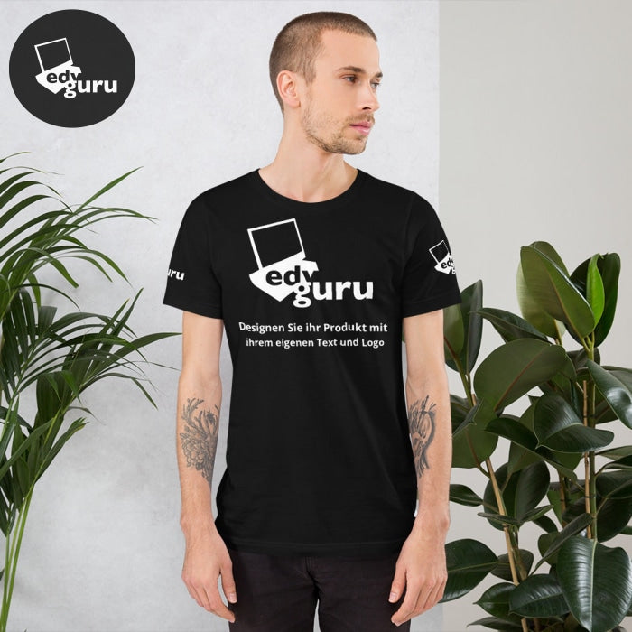 T-shirt unisex a maniche corte Nera / Xs