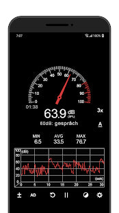 Misurazione del suono (Sound Meter) - EDV-Guru (Guru e.U.)
