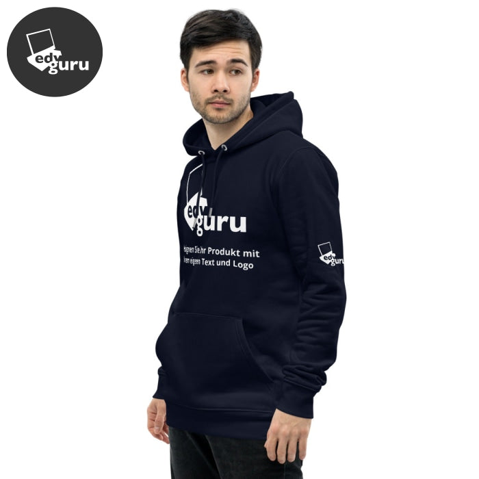 Felpa unisex ecologica con cappuccio