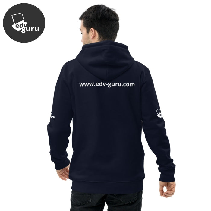 Felpa unisex ecologica con cappuccio