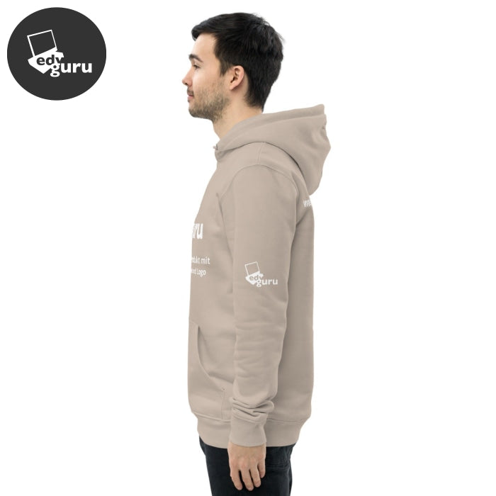 Felpa unisex ecologica con cappuccio
