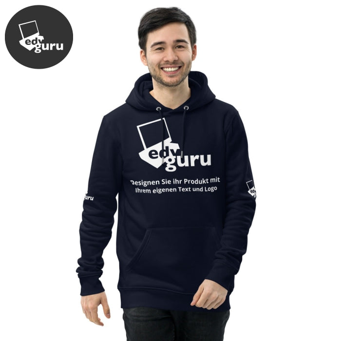 Felpa unisex ecologica con cappuccio