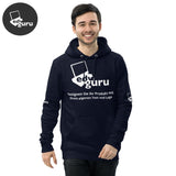 Felpa unisex ecologica con cappuccio