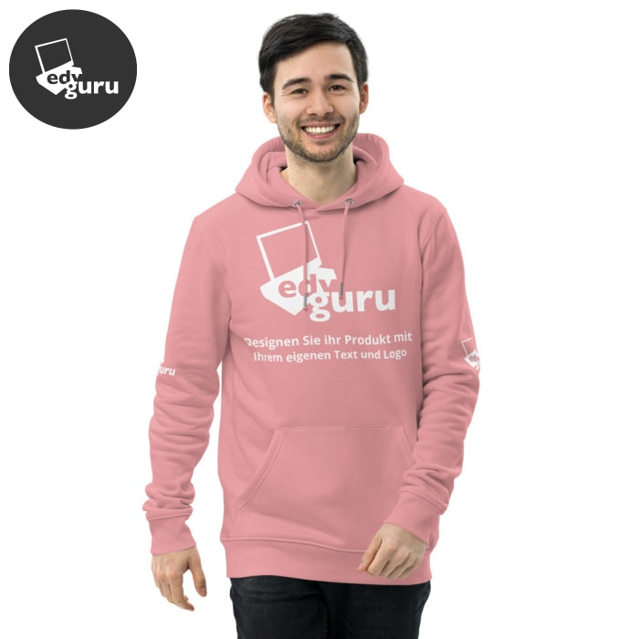 Felpa unisex ecologica con cappuccio
