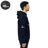 Felpa unisex ecologica con cappuccio